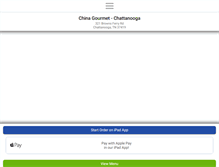 Tablet Screenshot of chinagourmetchattanooga.com